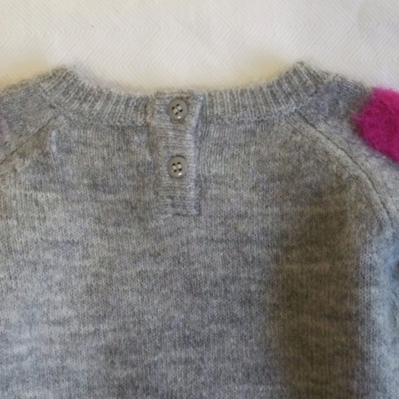 NEW george fluffy polka dot knit tunic sweater dress 6-12 months baby girl - Picture 8 of 8